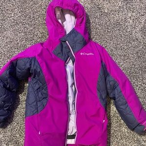 Columbia girls coat size 6